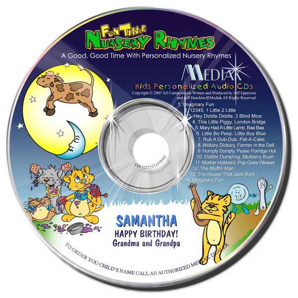 Fun Time Nursery Rhymes - CD & MP3 Download