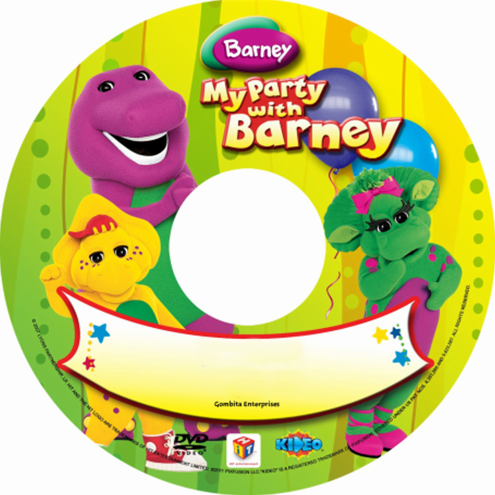 MY PARTY WITH BARNEY