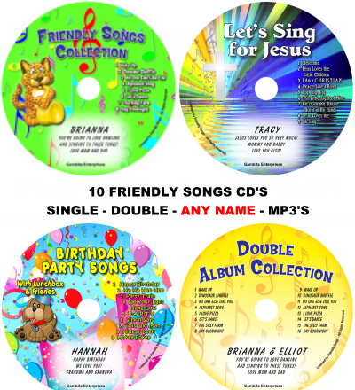 FRIENDLY SONGS CD'S