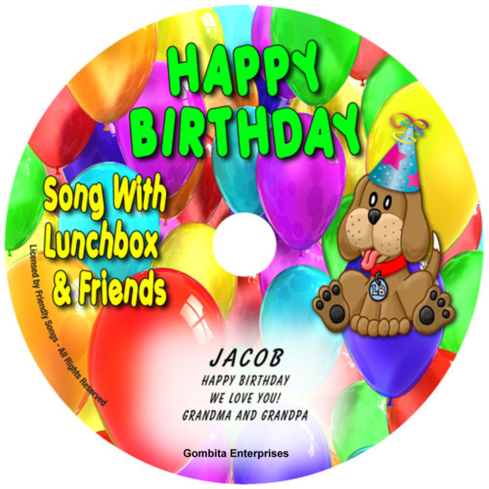 Friendly Songs® Happy Birthday Song - Standard or Any Name CD
