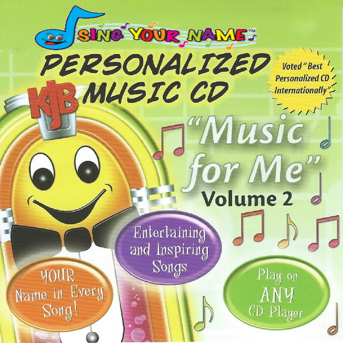 MEDIAK - Name Personalized Children's CD'S