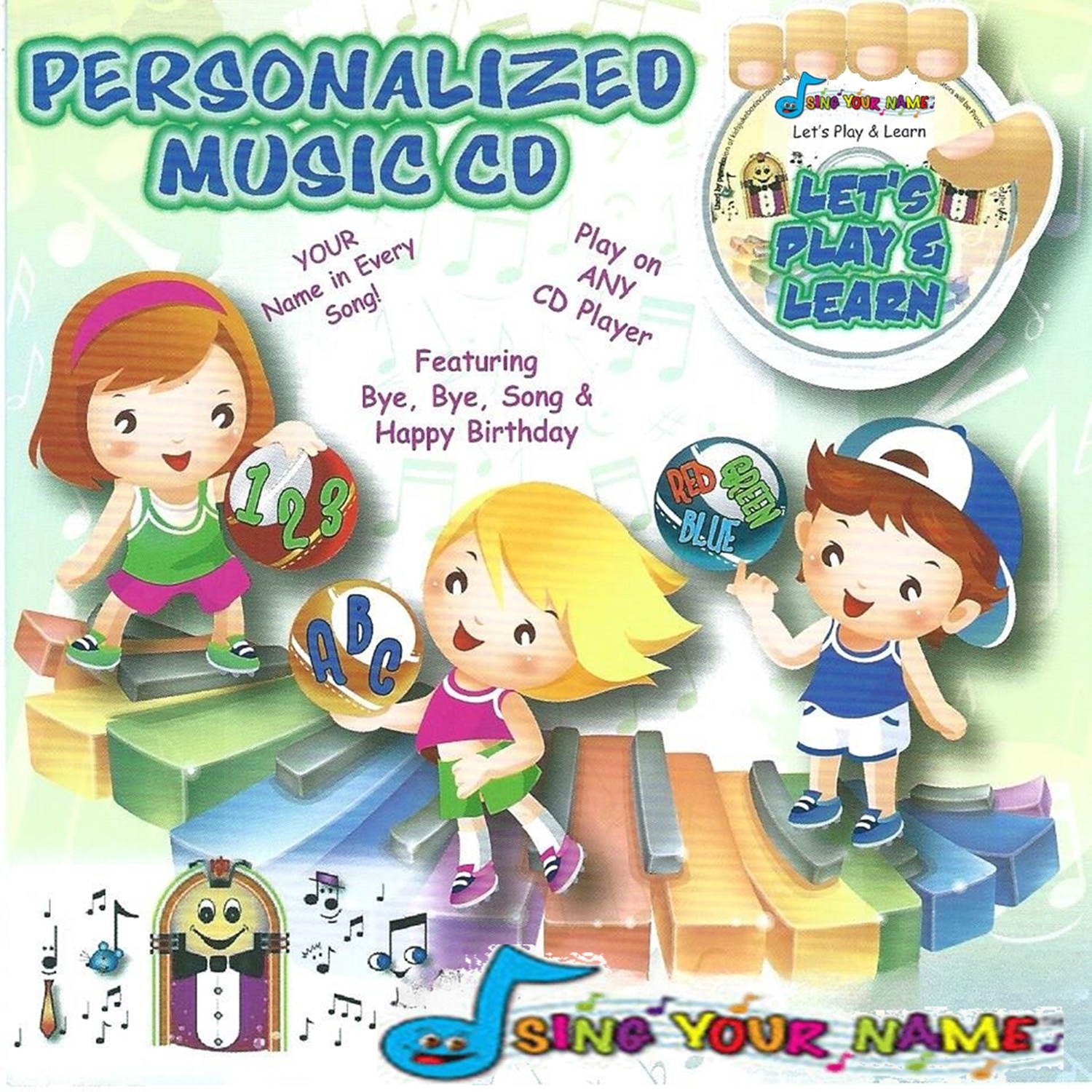 Let's Play and Learn - CD By Mail - Add MP3 Download