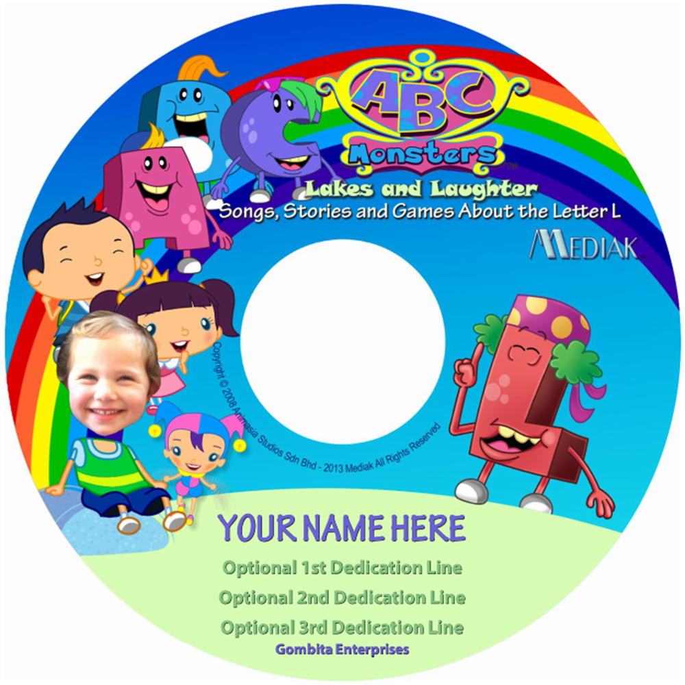 ABC MONSTERS - LETTER L - Lakes and Laughter