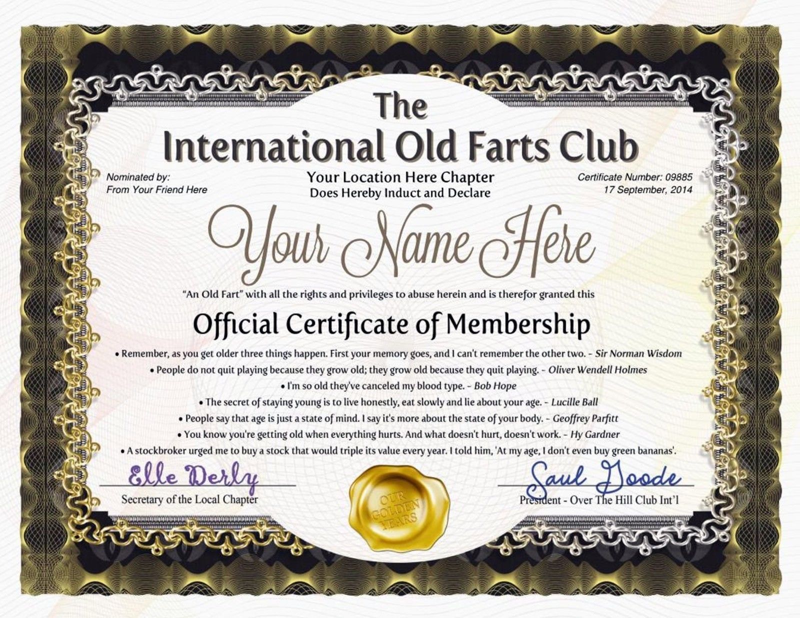 Over Farts Club -  Customize - Reusable... U-Fill Instant PDF Download