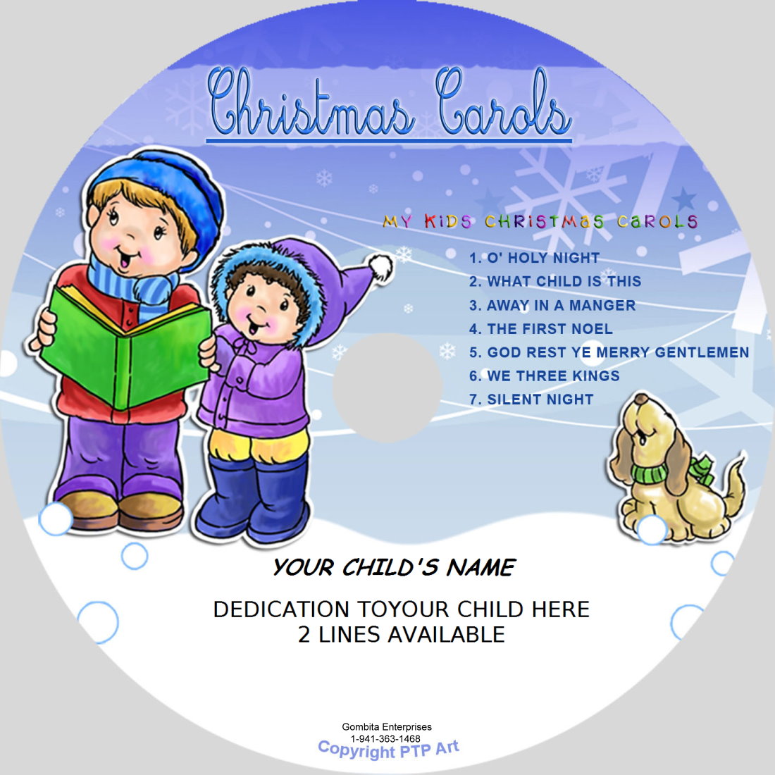 Christmas Carols (Blue) - My Kids Songs - MP3 Downloads