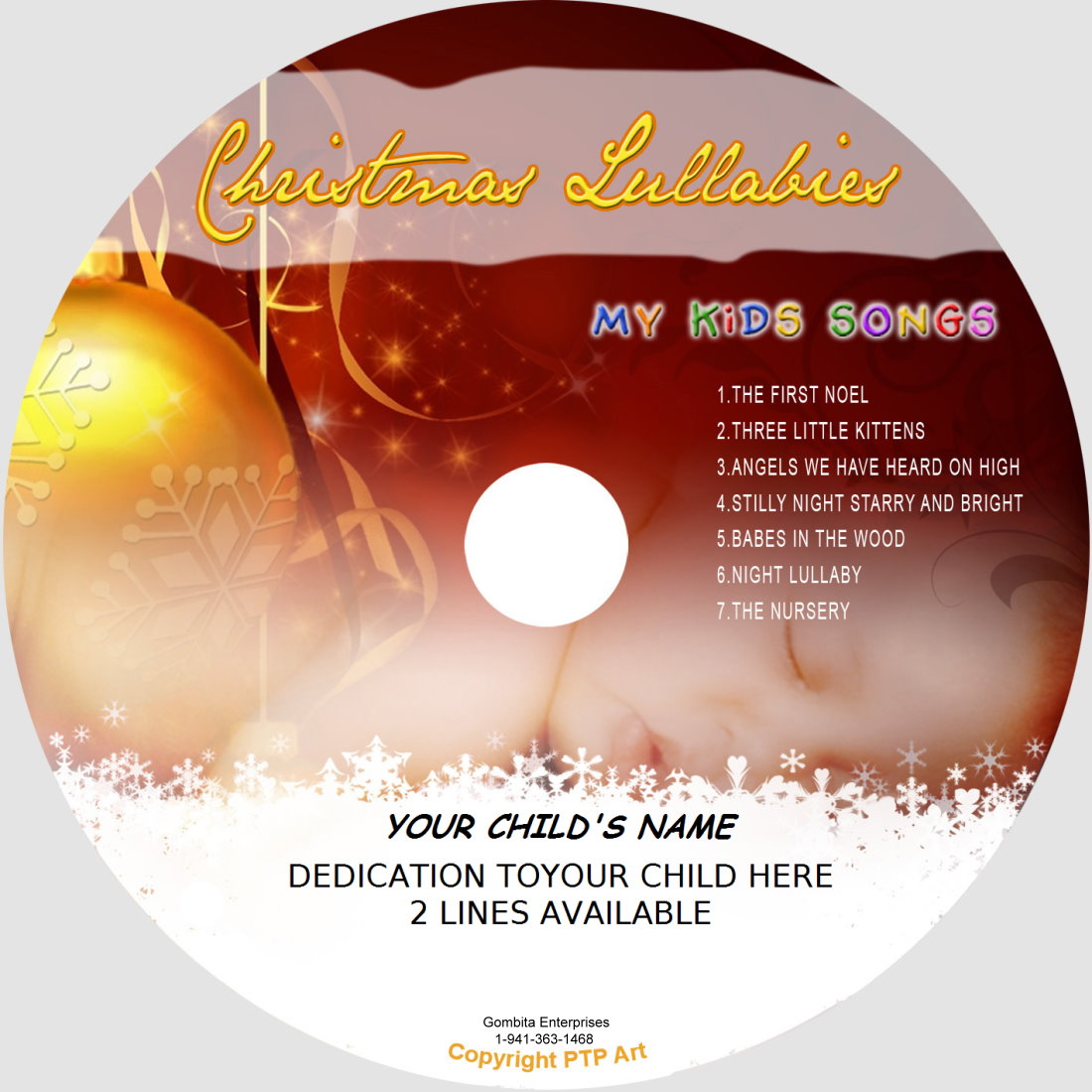 Christmas Lullabies - My Kids Songs - CD Disk & MP3 Download