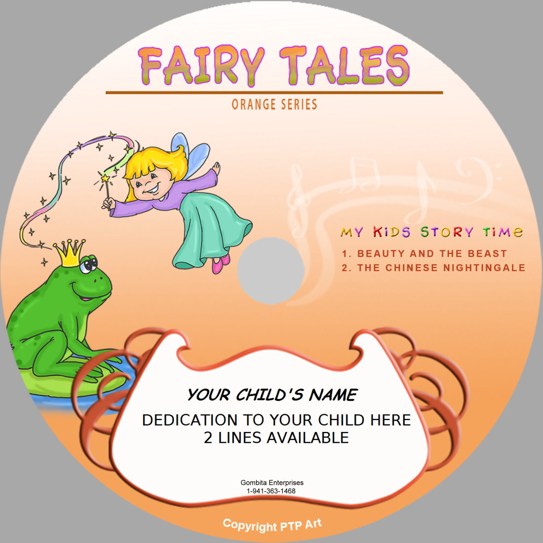 Fairy Tales (Orange) - My Kids Songs - CD Disk & MP3 Download