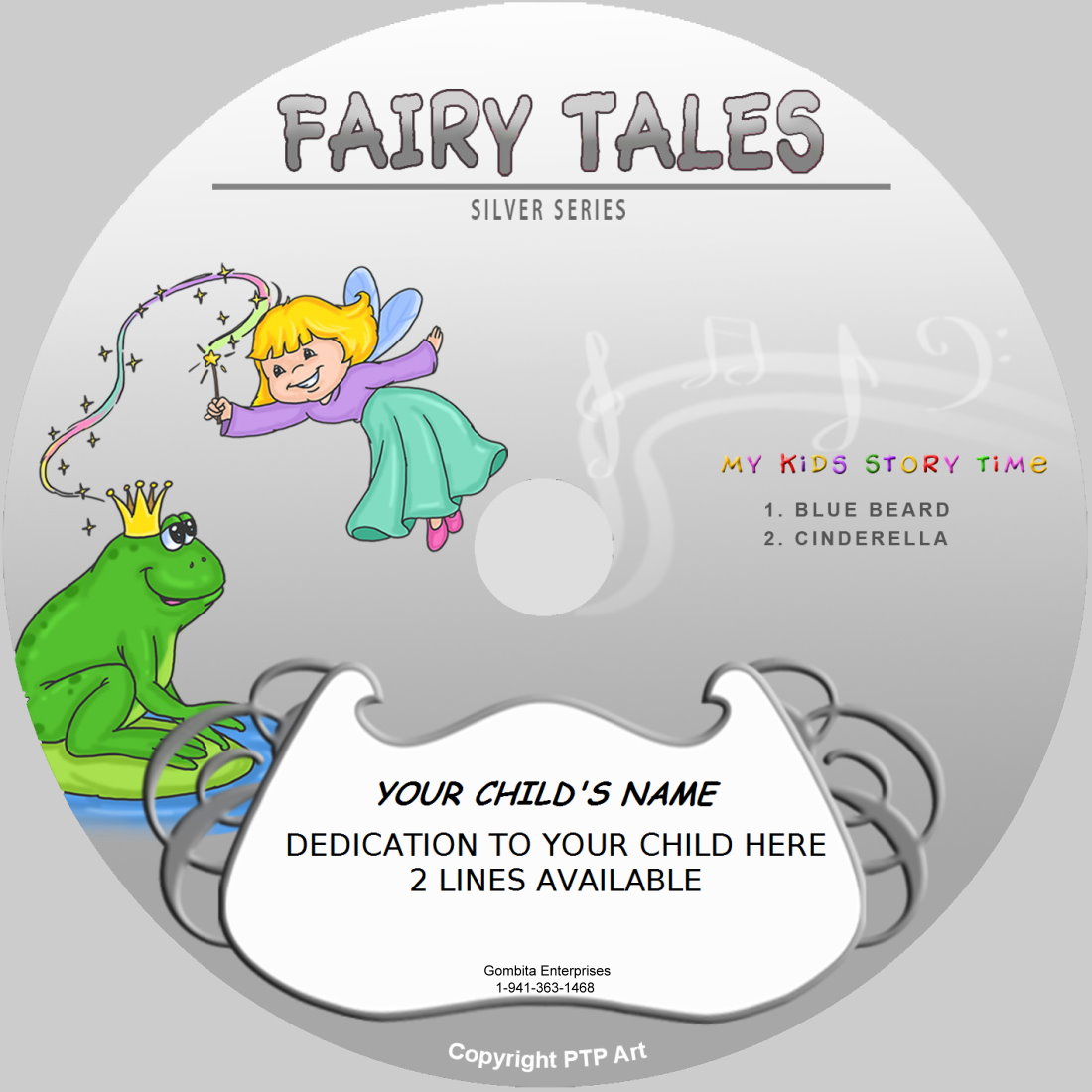 Fairy Tales (Silver) - My Kids Songs - CD Disk & MP3 Download
