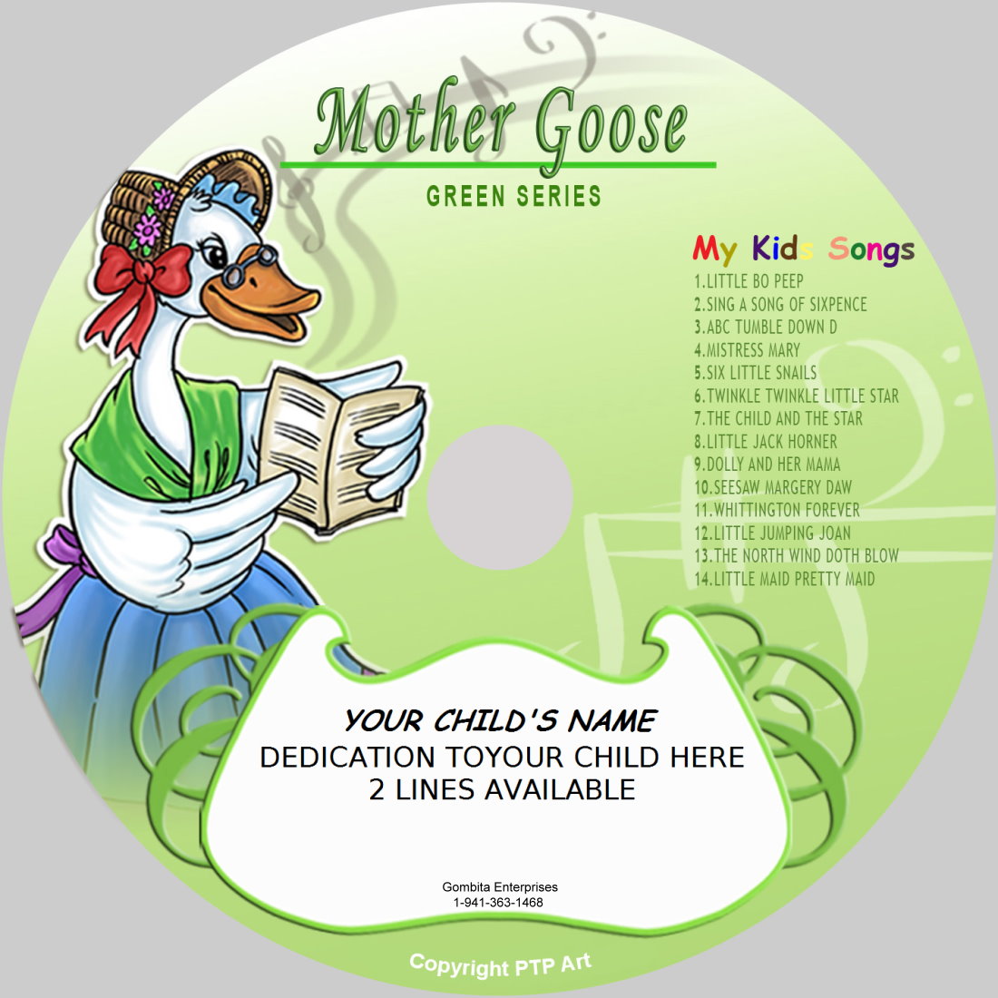 Mother Goose (Green) - My Kids Songs - MP3 Downloads